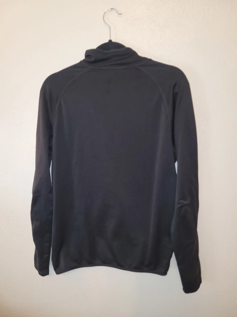 The North Face Canyonlands Full Zip Jacket Men's Small Black Stretch Fleece Zip